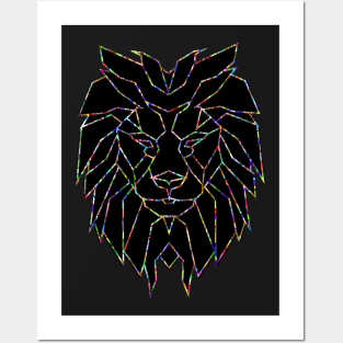 Poly lion Posters and Art